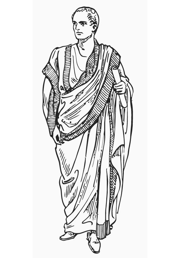 toga Fargeleggingsbilde toga