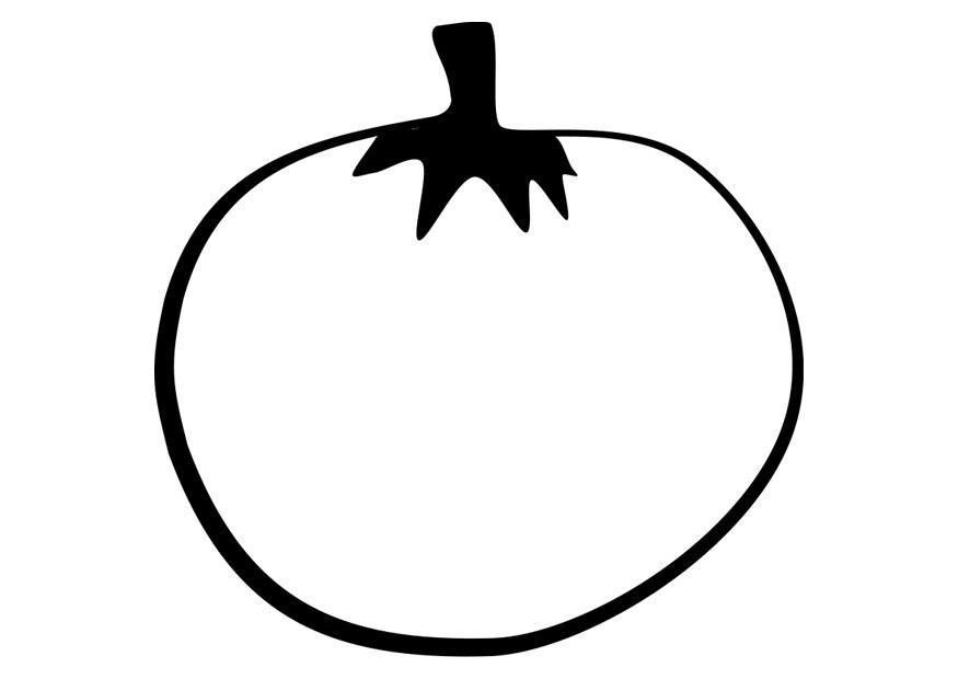 tomat Fargeleggingsbilde tomat