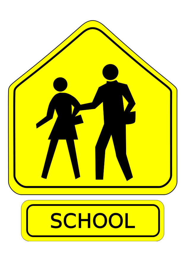 trafikkskilt - skole bilde trafikkskilt - skole