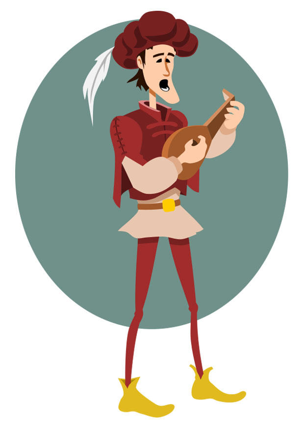 troubadour bilde troubadour