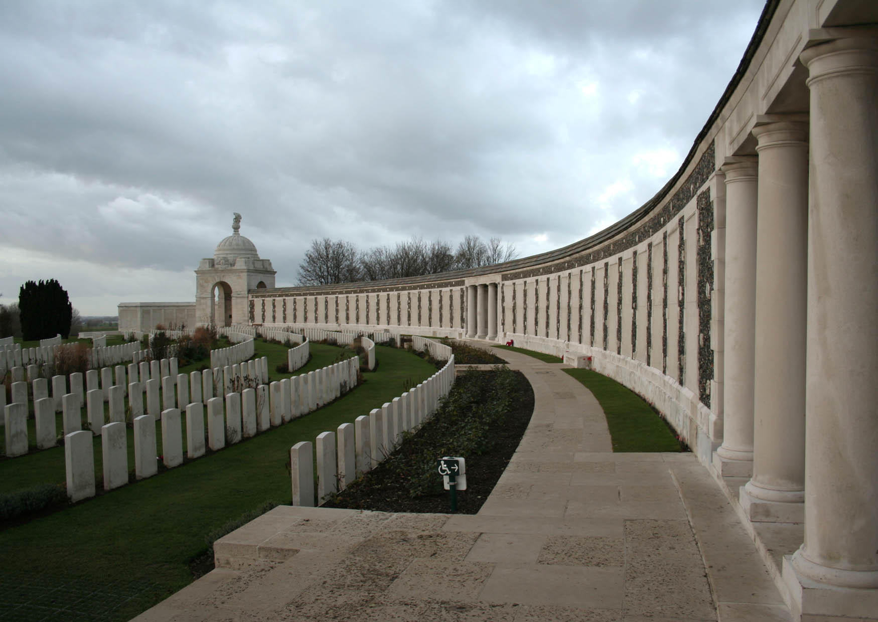 Foto tyne cot-kirkegA¥rden