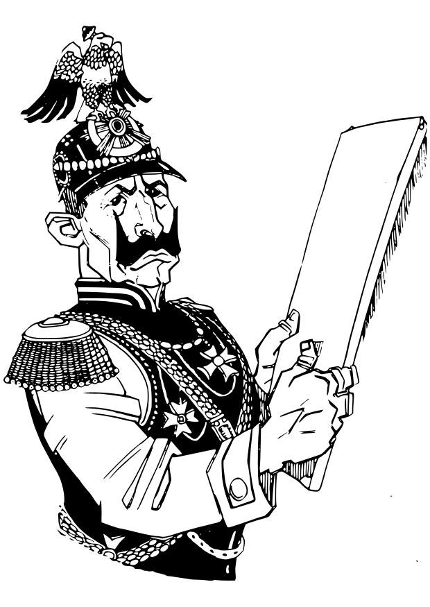 tysk soldat Fargeleggingsbilde tysk soldat