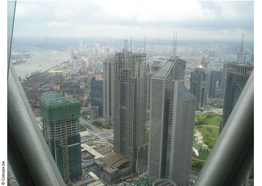 Foto utsikt over shanghai