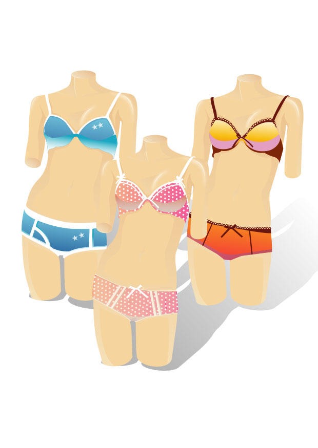utstillingsdukker med bikinier bilde utstillingsdukker med bikinier