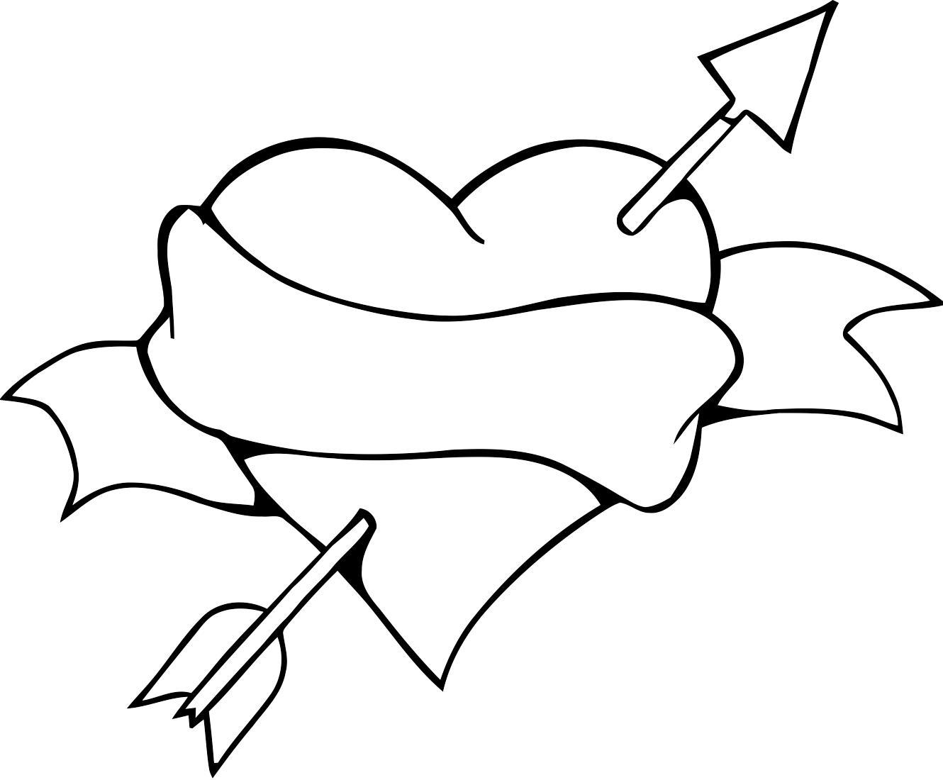 valentinsdag Fargeleggingsbilde valentinsdag