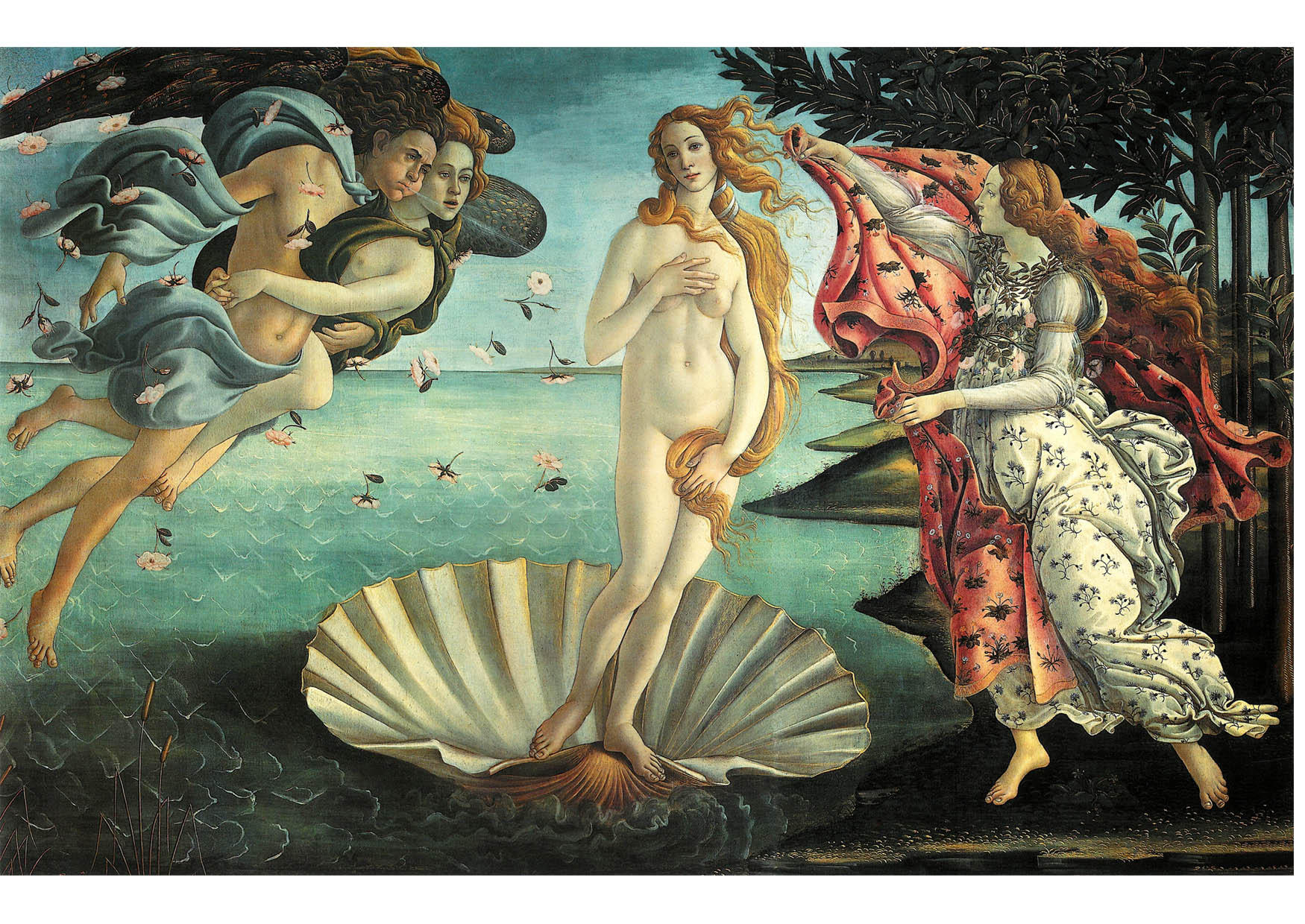bilde venus fA¸dsel - sandro botticelli