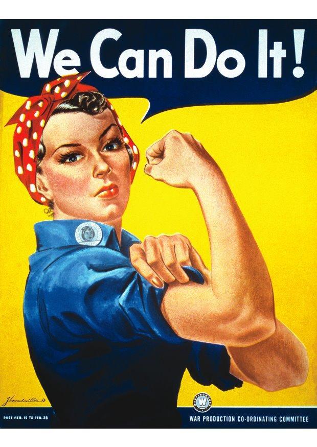 vi kan klare det - rosie the riveter bilde vi kan klare det - rosie the riveter