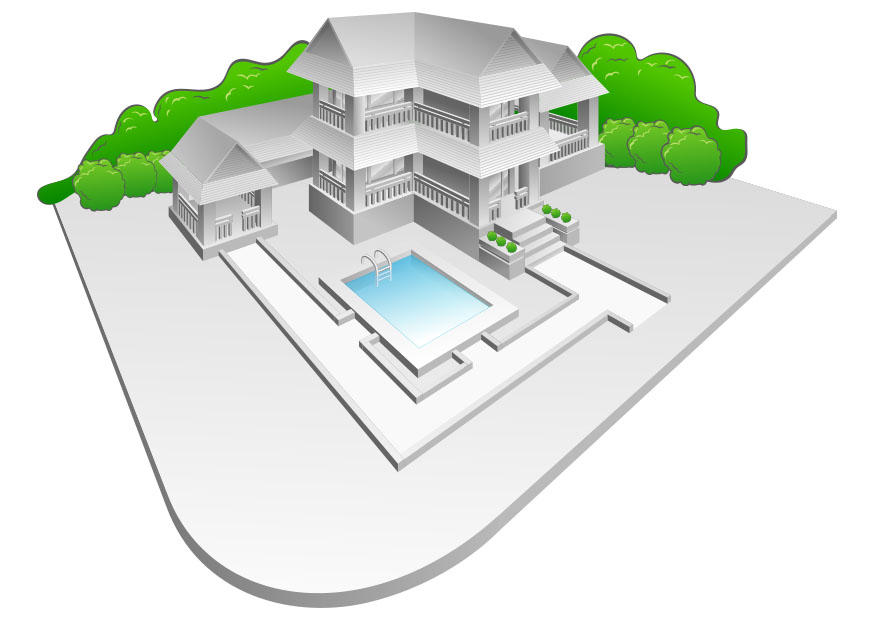 villa med svA¸mmebasseng bilde villa med svA¸mmebasseng