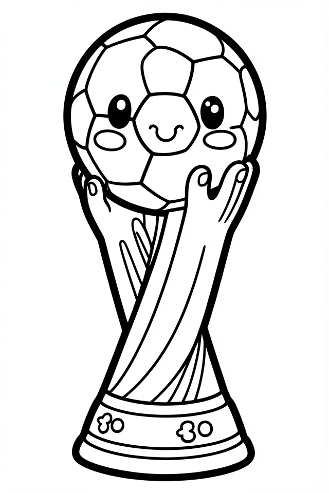 vm i fotball Fargeleggingsbilde vm i fotball