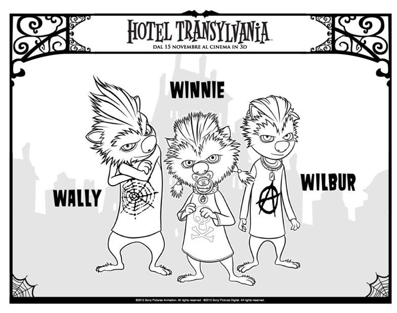 winnie - wally - wilbur Fargeleggingsbilde winnie - wally - wilbur