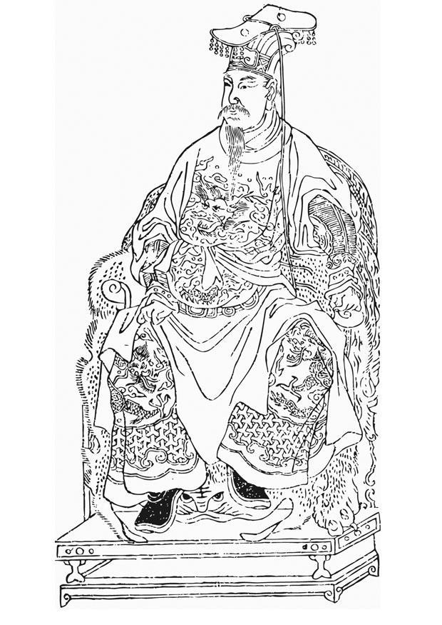 Fargeleggingsbilde yue fei